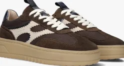 bruine notre-v lage sneakers anemone-63