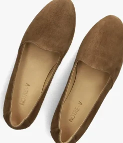 bruine notre-v loafers 11869