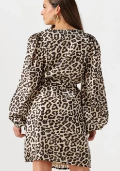 bruine notre-v mini jurk nv-france