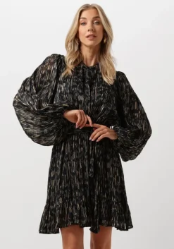 bruine notre-v mini jurk nv-elara