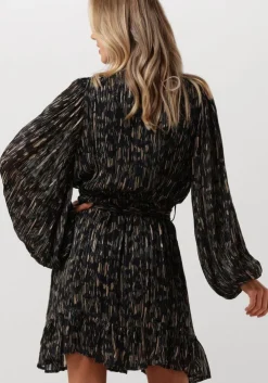 bruine notre-v mini jurk nv-elara