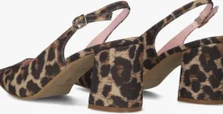 bruine notre-v slingbacks 2315c