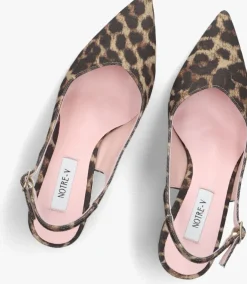 bruine notre-v slingbacks 2315c