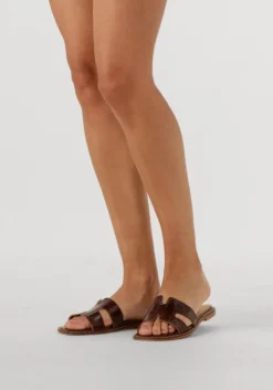 bruine notre-v slippers as-16221