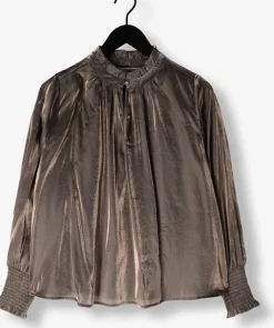 bruine nukus blouses marbella blouse shiny