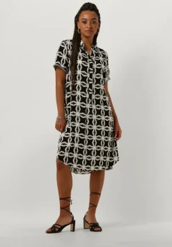 bruine nukus midi jurk marloe dress june