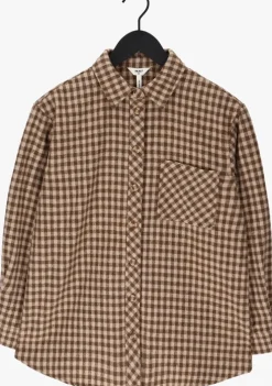 bruine object blouses yola shirt