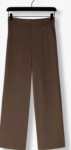bruine object pantalon objlisa wide pant