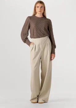 bruine object sweater objlaila l/s re top noos