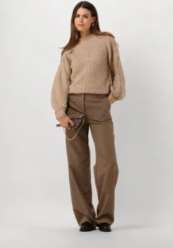 bruine object trui objruna knit l/s re pullover