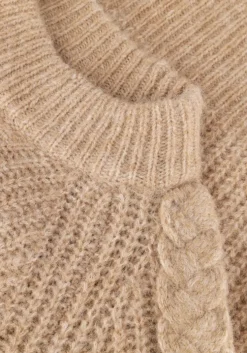 bruine object trui objruna knit l/s re pullover