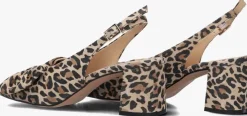 bruine omoda atelier slingbacks x bo - bow