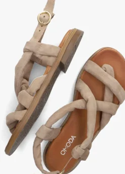 bruine omoda sandalen m21001 leest masha