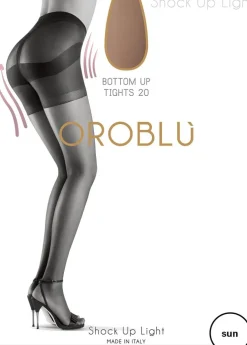 bruine oroblu panty's shock up light