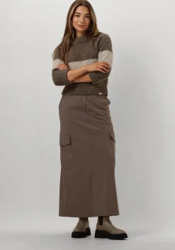 bruine penn & ink trui 225 jumper stripe