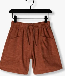 bruine play up korte broek rib shorts