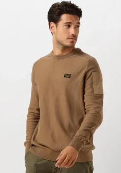 bruine pme legend trui r-neck american classic knit