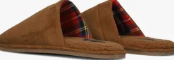 bruine polo ralph lauren pantoffels klarence