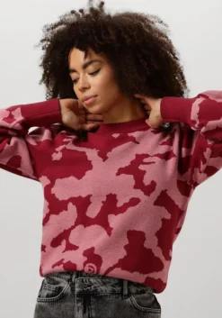 bruine pom amsterdam trui camo red