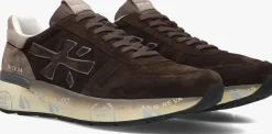 bruine premiata lage sneakers mick
