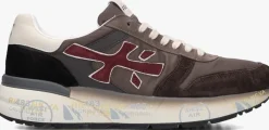 bruine premiata lage sneakers mick