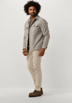 bruine profuomo trui pullover crew neck