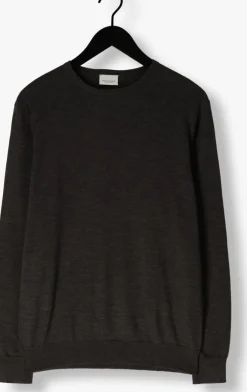 bruine profuomo trui pullover crewneck