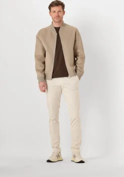 bruine profuomo t-shirt t-shirt crew neck ss