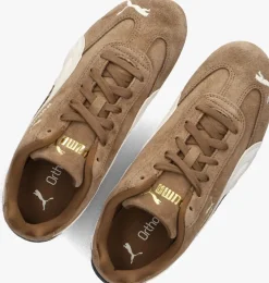 bruine puma lage sneakers speedcat og