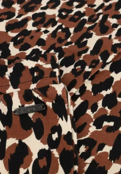 bruine raizzed flared broek tine