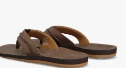bruine reef teenslippers marbea slide