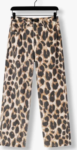 bruine refined department wijde broek sunny