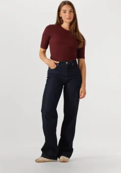 bruine rouge edit t-shirt rouhelena 2/4 o-neck tee