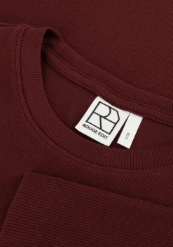 bruine rouge edit t-shirt rouhelena 2/4 o-neck tee