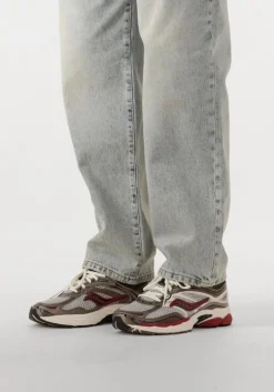 bruine saucony lage sneakers progrid omni 9