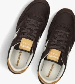 bruine saucony lage sneakers jazz original m