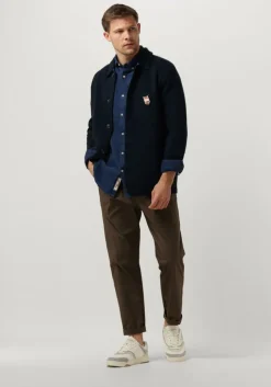 bruine scotch & soda chino relaxed slim-fit stretch poplin jogger