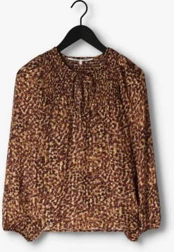 bruine second female blouses nutmeg blouse