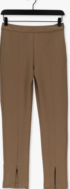 bruine second female pantalon fique trousers