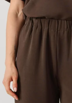 bruine selected femme broeken slftenny relaxed pants