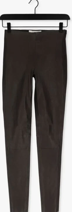 bruine selected femme legging sylvia mw stretch leather leggin