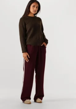 bruine selected femme trui slflulu ls knit o-neck