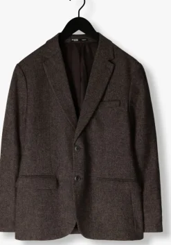 bruine selected homme colberts slhslim-reed wool blz