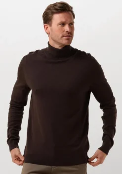 bruine selected homme coltrui slhberg roll neck noos