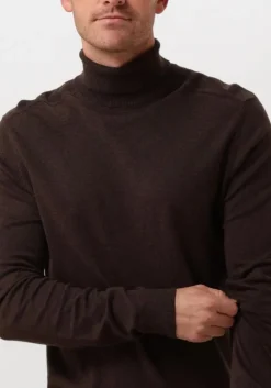 bruine selected homme coltrui slhberg roll neck noos