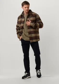 bruine selected homme overshirt slharchive overshirt b noos