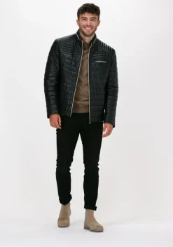 bruine selected homme trui slhberg crew neck noos