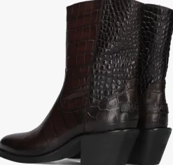 bruine shabbies enkellaarsjes juul ankle boot