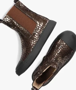 bruine shoesme chelsea boots sh23w005
