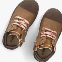 bruine shoesme hoge sneakers sw23w007